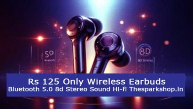 Rs 125 Only Wireless Earbuds, Bluetooth 5.0 8d Stereo Sound Hi-fi Thesparkshop.in